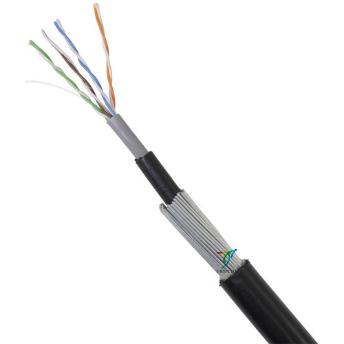 Outdoor SWA Armoured U/FTP Cat 6 Lan Cable cat6 ethernet lan cable direct buried