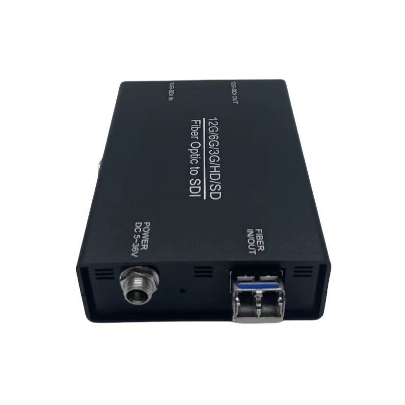 HD/3G/12G SDI fiber optic converter 1080p video transmitter