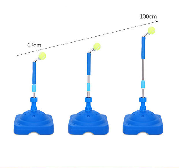 Tennis Trainer Adults Children Adjustable Training Tool Fixed Swing Padel Racket Practice Accessories Ball Machine