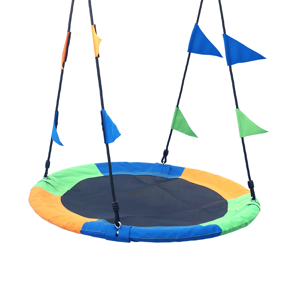 Large Capacity Round Tree Hanging Swing Chair Outdoor Set Yard Play Equipment Children Outdoor swing