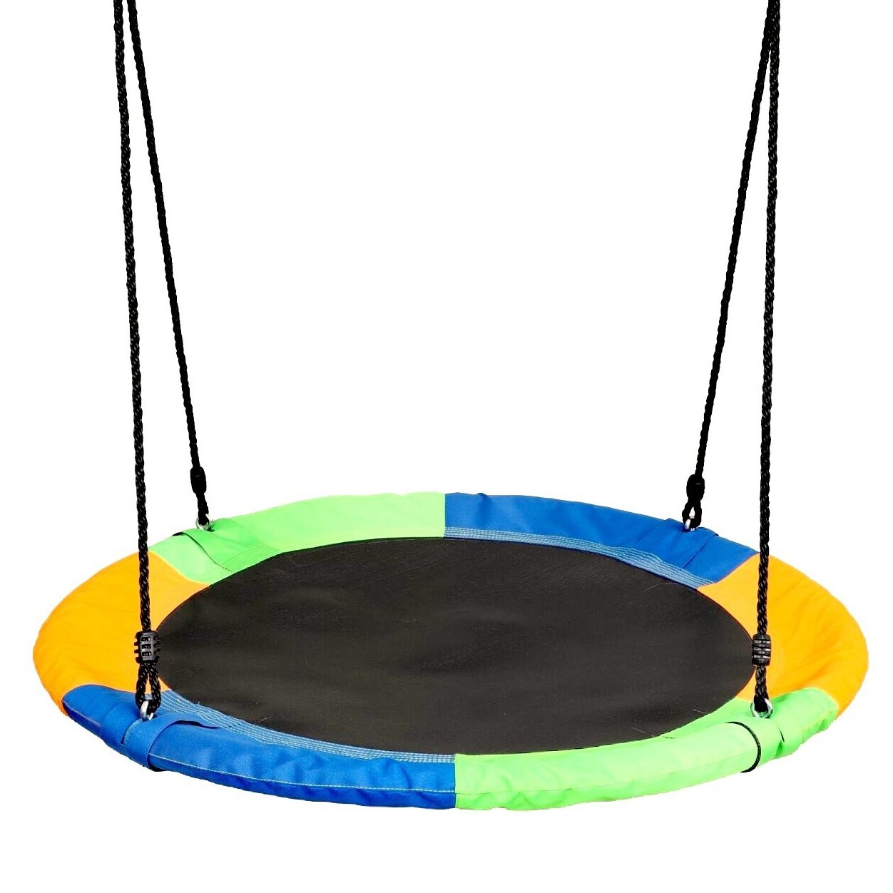 900D Round Rope Swings Outdoor Playground Hanging Garden Play Entertainment Activity Toy Seat Kids Swing