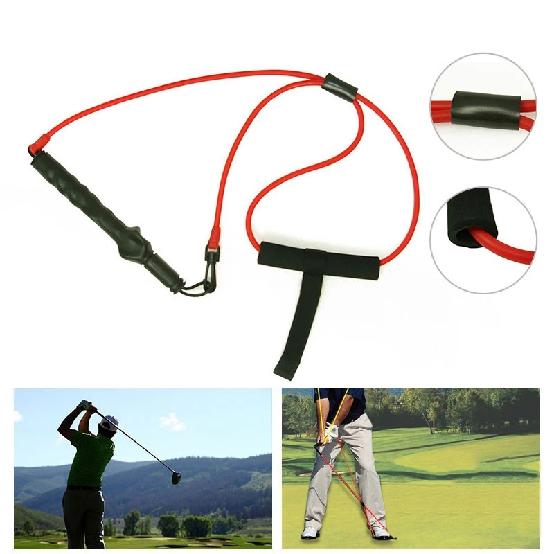 Golf Ball Swing Trainer Strength Trainer Action Golf Club Correction Strong Device Golf Swing Tension Belt Band