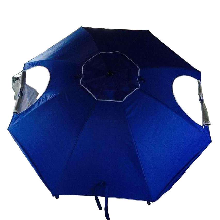 Outdoor Tent Sun and Rain Canopy Fishing Umbrella Sunshade Rain Folding Waterproof Camping Park Beach Umbrella