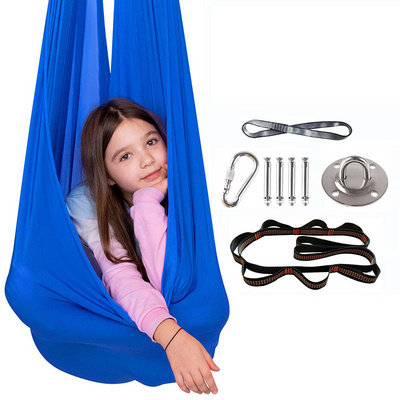 Double Elastic Cloth Indoor Outdoor Yoga Swing Aerial Yoga Hammock Children's Hammock