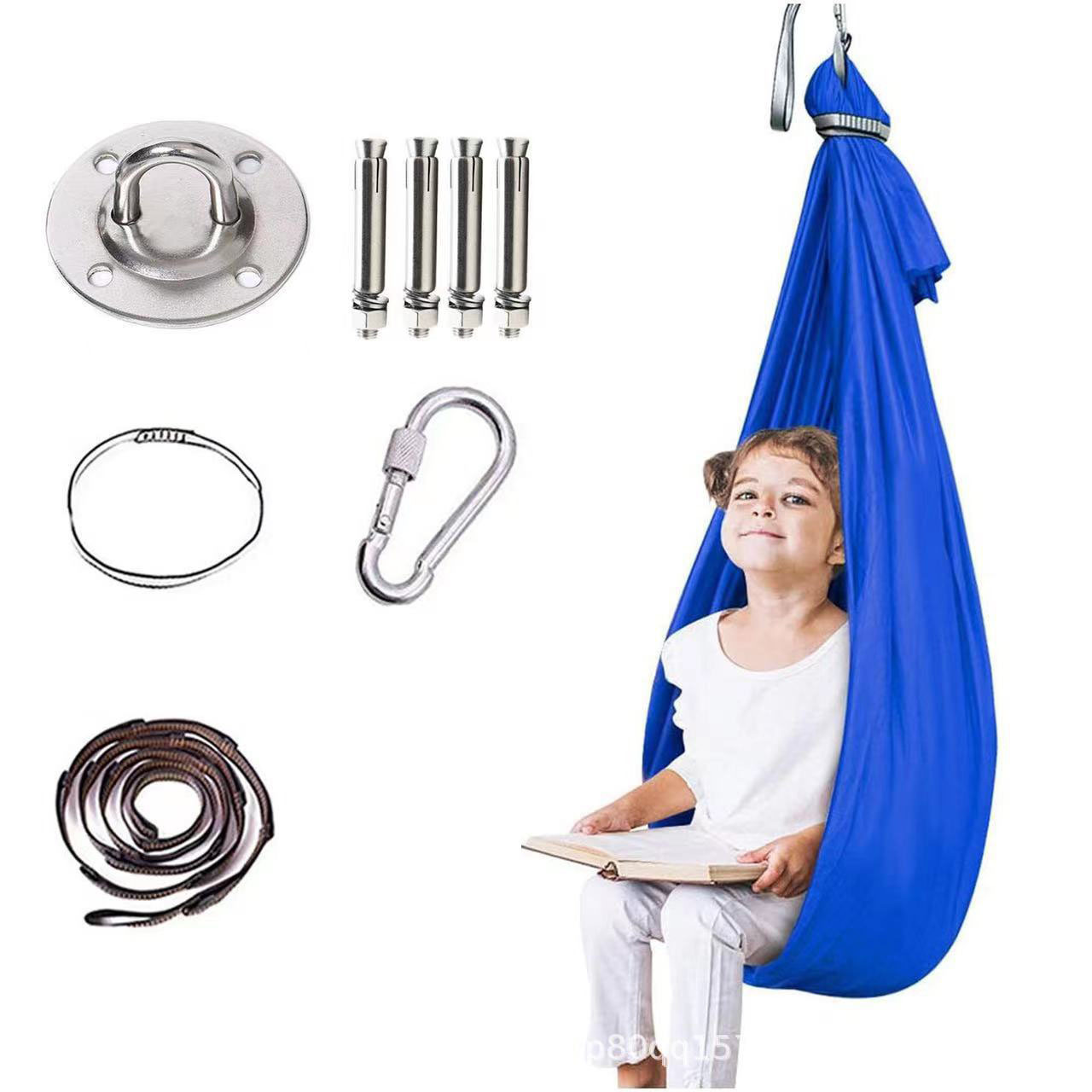 Hot Sale Kids Outside Sensory Swing Hammock Sets for Autism Therapy Indoor Sensory Swing