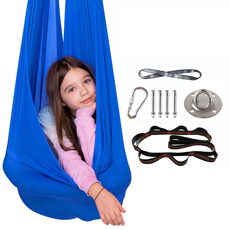 Hot Sale Kids Outside Sensory Swing Hammock Sets for Autism Therapy Indoor Sensory Swing