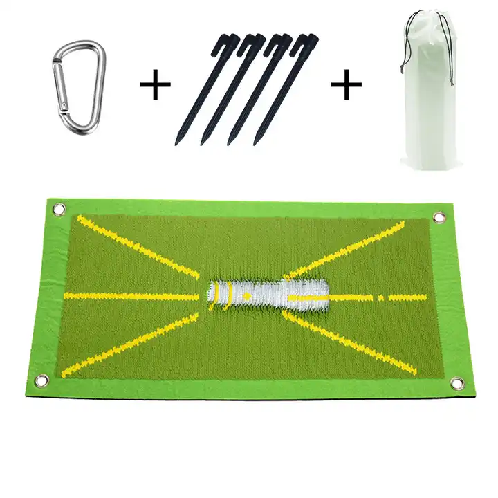 Swing Detection Batting Trajectory Direction Detection Analysis Pad Swing Path Practice Marking Pad Golf Training Mat