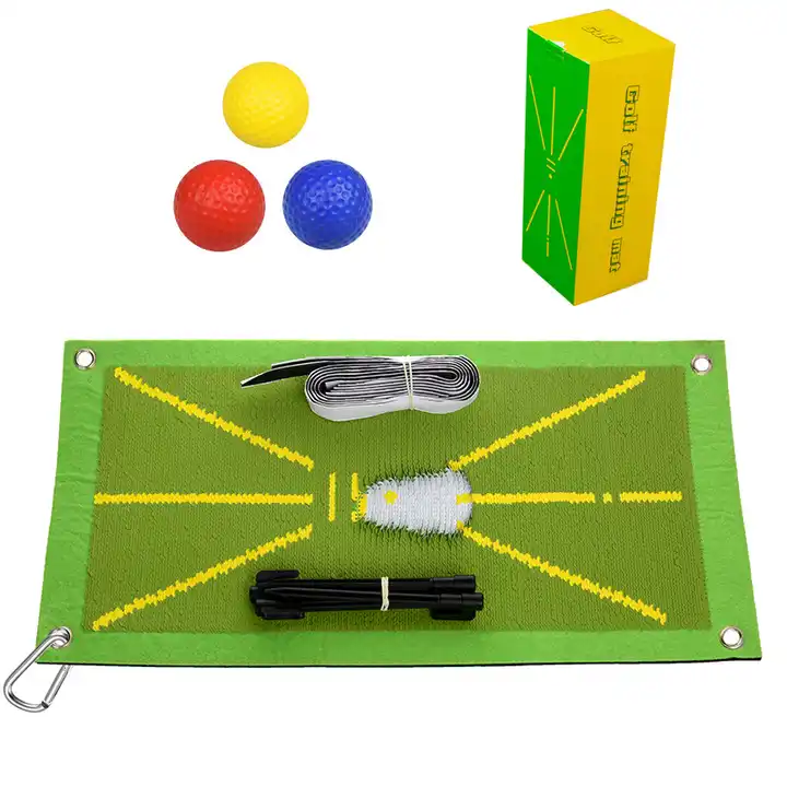 Swing Detection Batting Trajectory Direction Detection Analysis Pad Swing Path Practice Marking Pad Golf Training Mat