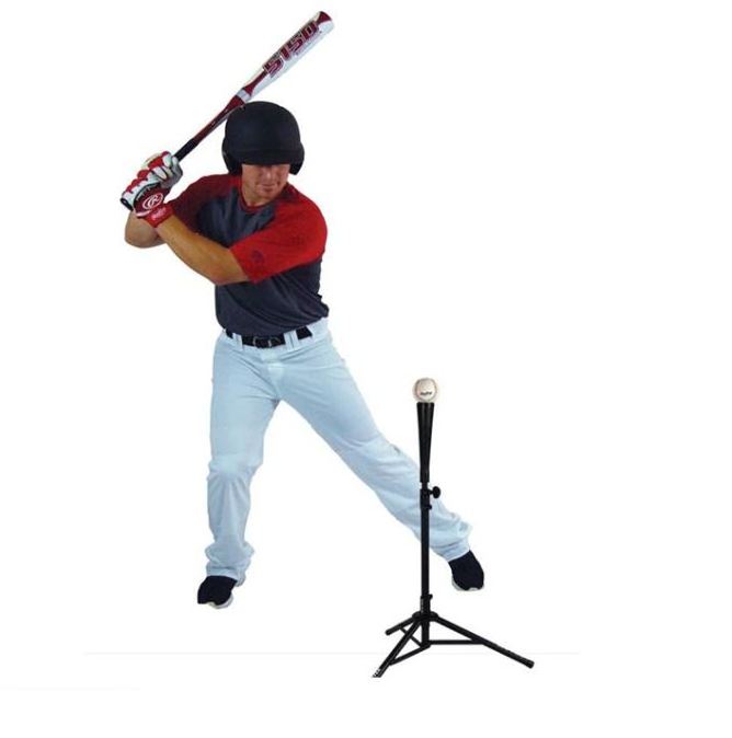 New Baseball Batting Trainer Pound Softball Batting Base Trainer Portable Tripod Batting Machine