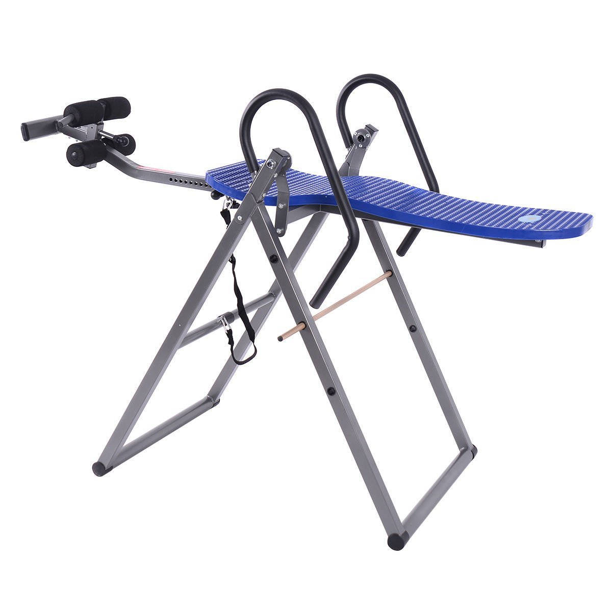 Fitness Chiropractic Back Stretcher Safety Home Gym Training Foldable Upside Down Device Inversion Table