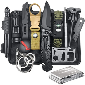 Professional Emergency Survival Gear Camping Equipment Kits Outdoor Multi-function Tool Set