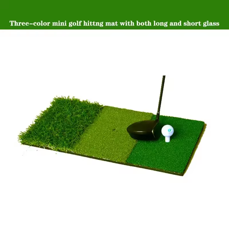 Artificial Training Aids Indoor Outdoor Swing Hitting Practice Pad Simulation Turf Golf Accessories Golf Mat