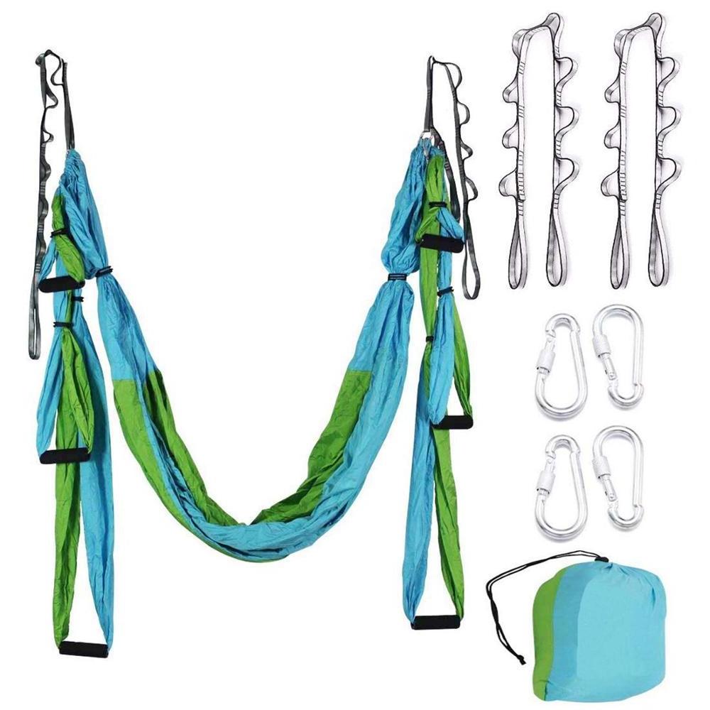 Multifunction Anti-gravity Yoga belts Nylon Fabric Silk Anti Gravity Flying Swing Aerial Yoga Hammock