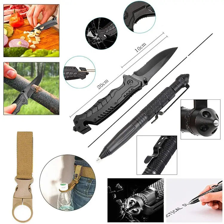 Professional Emergency Survival Gear Camping Equipment Kits Outdoor Multi-function Tool Set