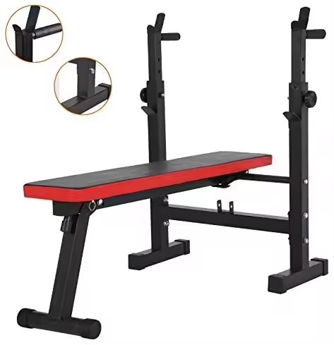 Press Squat Barbell Lifting Training Bench Bracket Barbell Rack