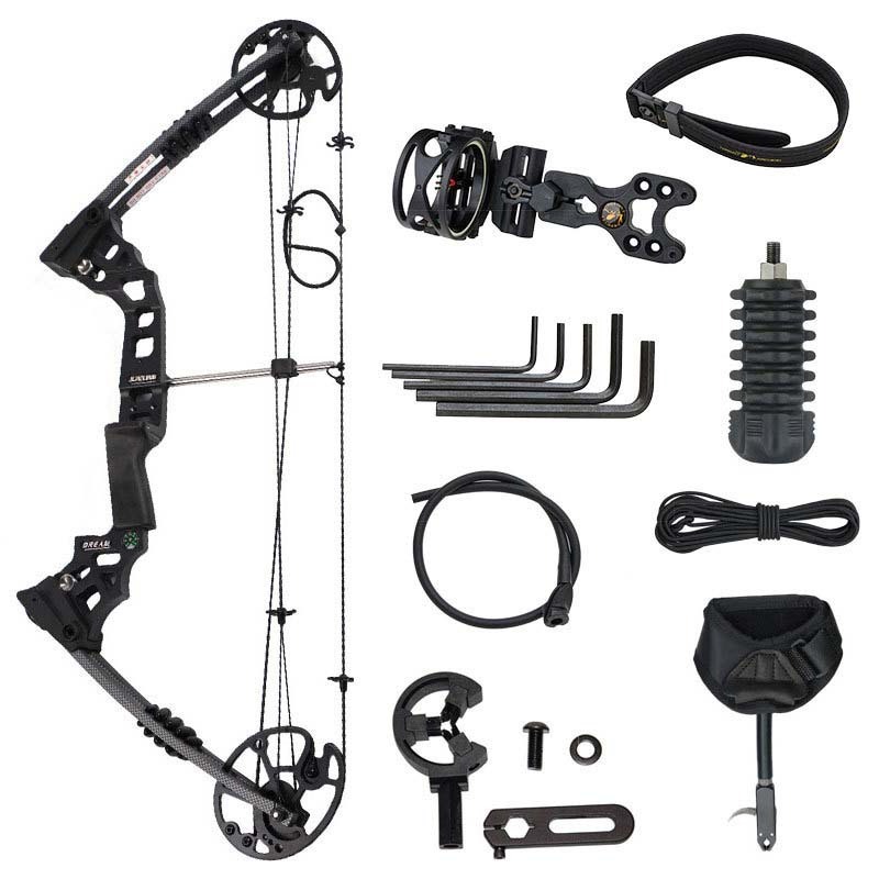 Outdoor Archery Equipment Battleship Compound Pulley Bow Hunting Bow