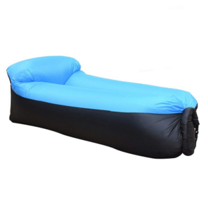 Leak-proof Portable Couch, Fast Inflating Air Bed Camping Outdoor Nylon Lazy Air Sleeping Bed Inflatable Air Bag Sofa