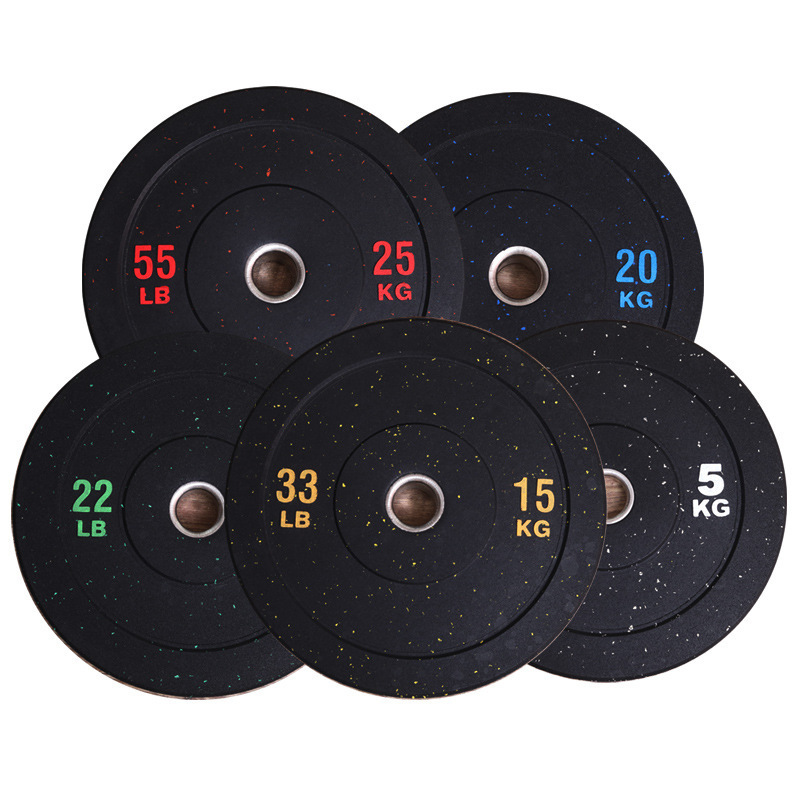 Wholesale Fitness Weightlifting Gym Rubber Bumper Plates Equipment