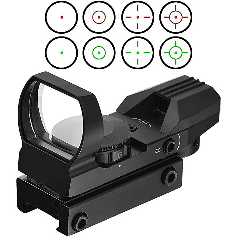 20mm Optics Holographic Red Dot Sight Reflex 4 Scope Collimator Sight