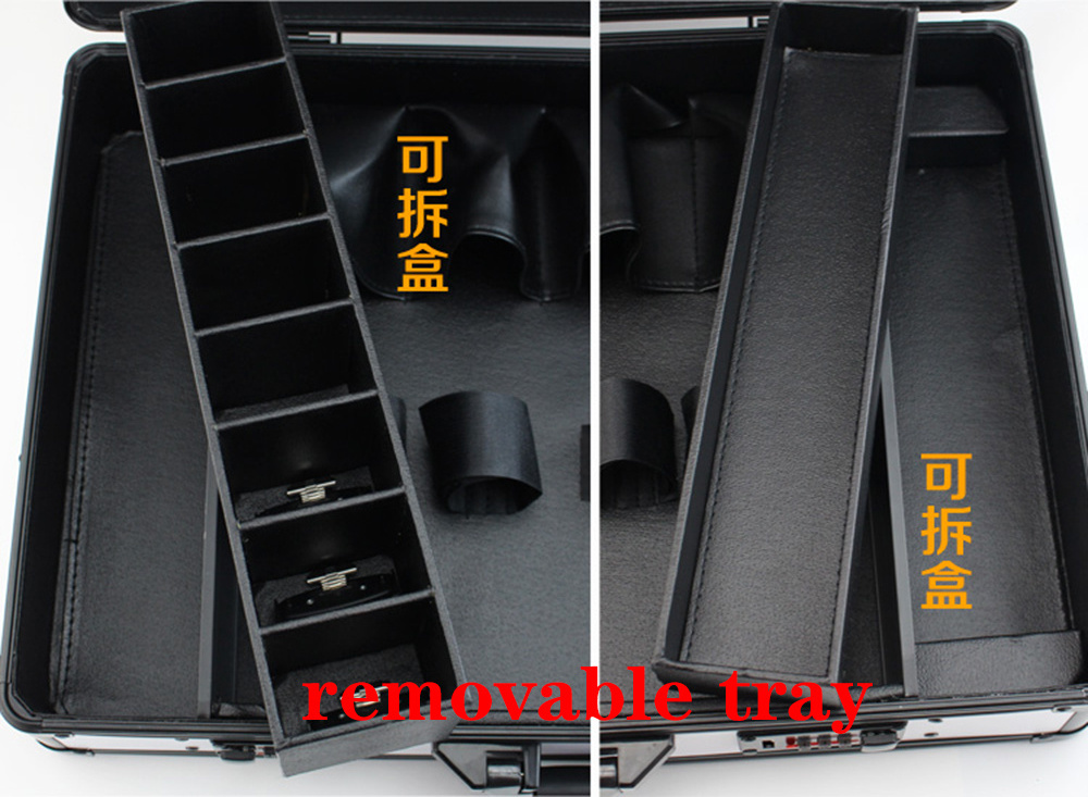 Custom Portable Aluminum Alloy Tool Case Equipment Toolbox