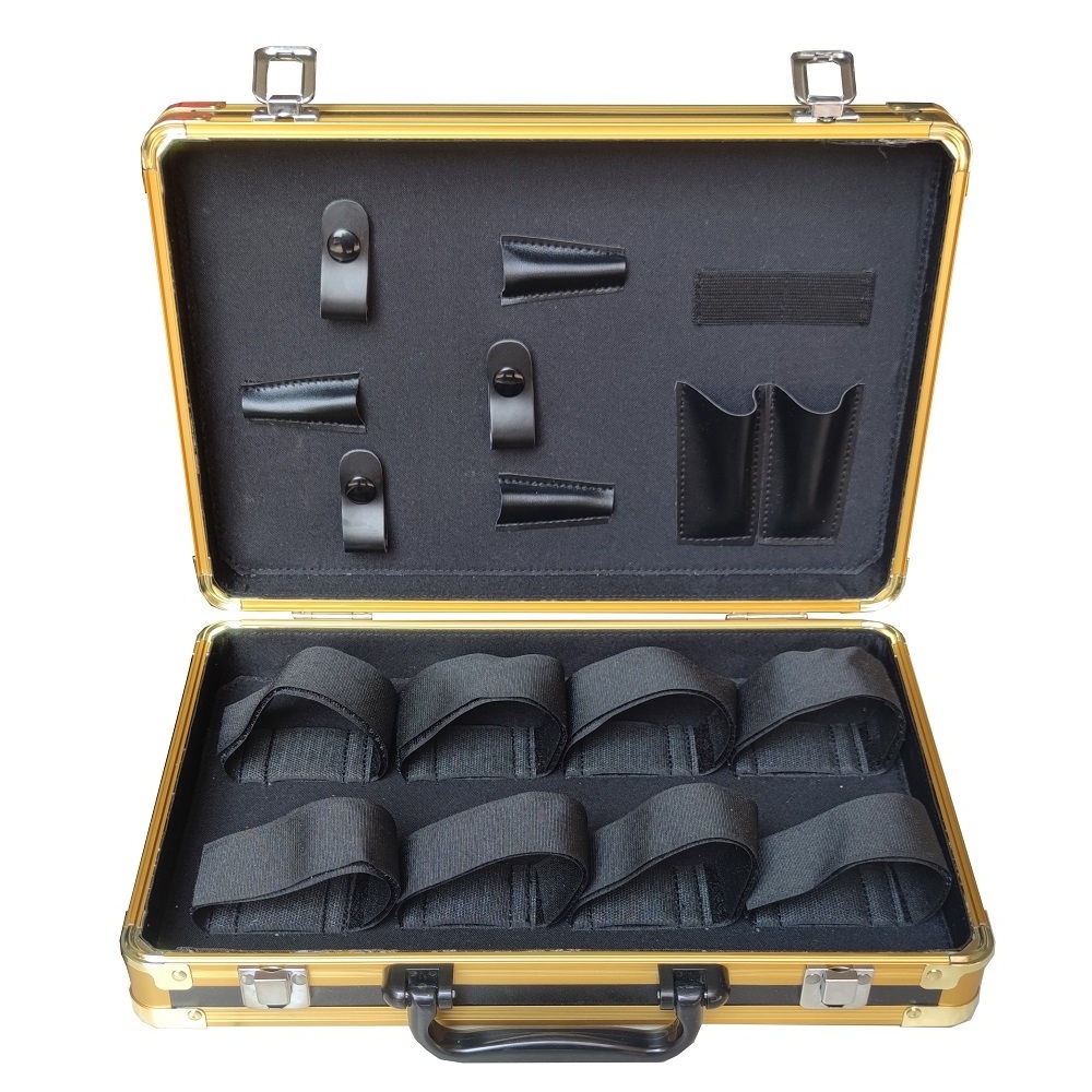 Empty professional custom mini affordable hard customized size aluminum barber clipper carrying tool case