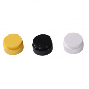 Wholesale 38/400 Screw Plastic Squeeze Bottle Flip Cap Closure With Cross Slit Silicone Valve