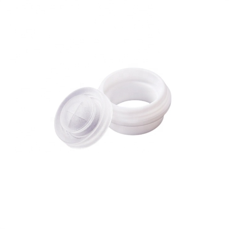 Custom Made Food Grade Silicone Flush Valve Seal,9.8 mm Cross Slit Valve One Way Check Valve