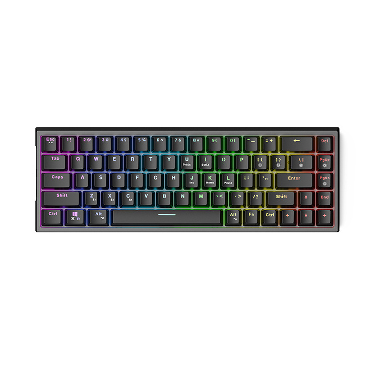 Tronsmart Elite Mechanical Keyboard With RGB Lighting Over 16.8 Million Colors Outemu Switch Wired BT 2.4GHz Wireless