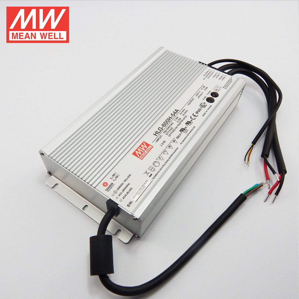 Meanwell dimmable led power supply HLG-600H-12 600W 12v led power supply constant current