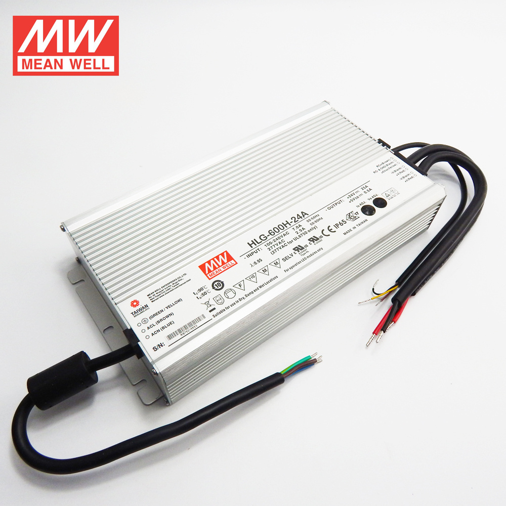 Meanwell dimmable led power supply HLG-600H-12 600W 12v led power supply constant current