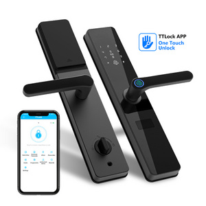 Tropernic TTlock Electronic Smart Home System Full Automatic Cerradura Ferreteria Fingerprint Digital Door Lock