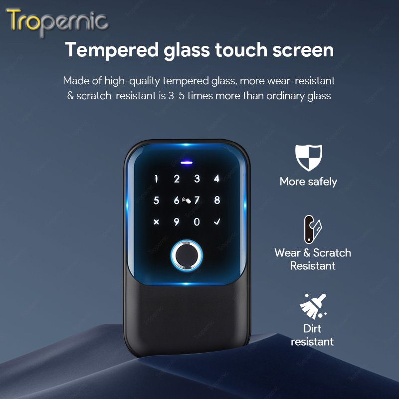 TT Lock Safe Wireless Network App Password Fingerprint IC Card Password Smart Storage Lock Key Lock Box For Car Keys