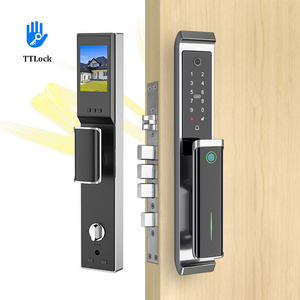 Tropernic TTlock Camera Doorbell Automatic Door Lock Biometric Fingerprint Camera Smart Locks