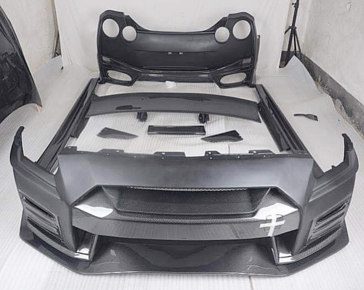 Original full Nismo body kit for Nissan GTR GT R GT-R R35 Nismo and Track edition upgrade body kit