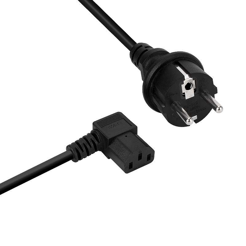 CE Laptop Power Lead fused Wire Cord 3 Pin UK Plug Cable copper 3 pin EU plug pc laptop computer monitor ac power cord cable for