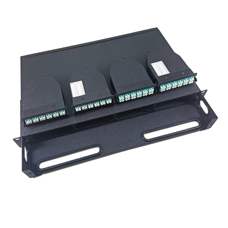 Wall Rack Mounted Drawer Style FC SC LC ST Optical Fiber Optic Adapter Patch Panel