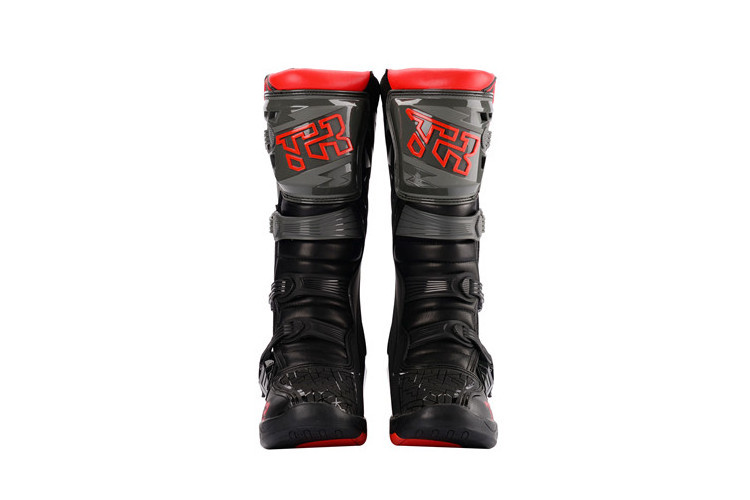 TR Tiger MTR-T2 black gray Motocross boots  motorcycle boots mx boots