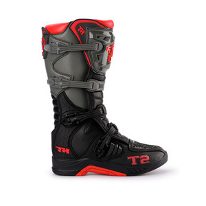 TR Tiger MTR-T2 black gray Motocross boots  motorcycle boots mx boots