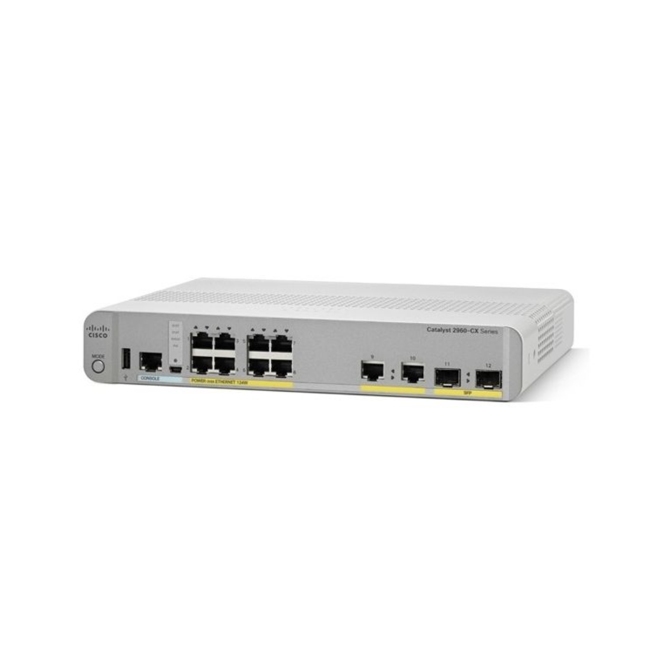 Cisco Catalyst 2960-CX 8-port compact Switch Layer 2 WS-C2960CX-8PC-L Cisco Compact Switch 2960CX WS-C2960CX-8PC-L