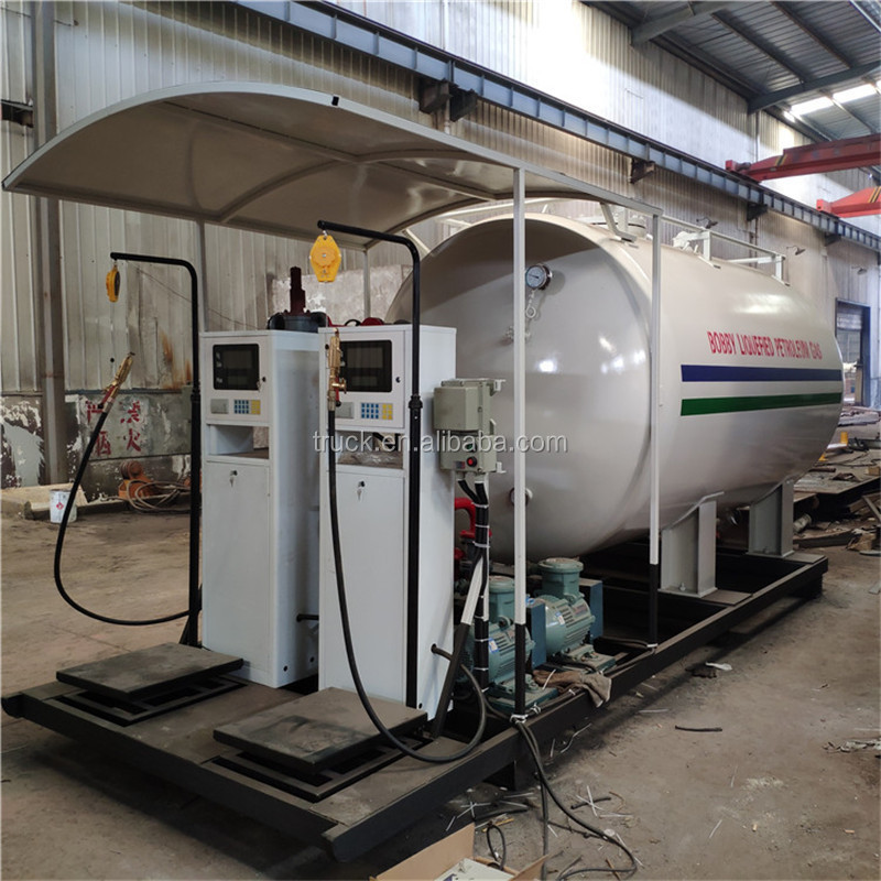 20m3 LPG Tank filling station lpg tank plant lpg gas filling machine