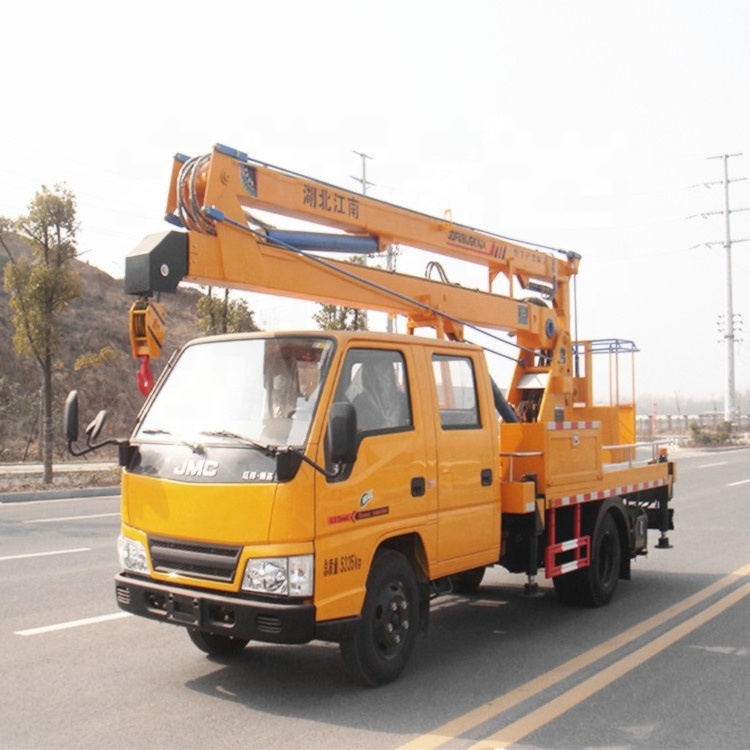 High Altitude Aerial Working Platform Mini Insulated Bucket Trucks