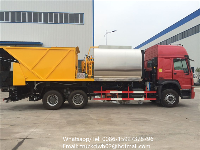 20m3 gravel and asphalt synchronous chip sealer truck