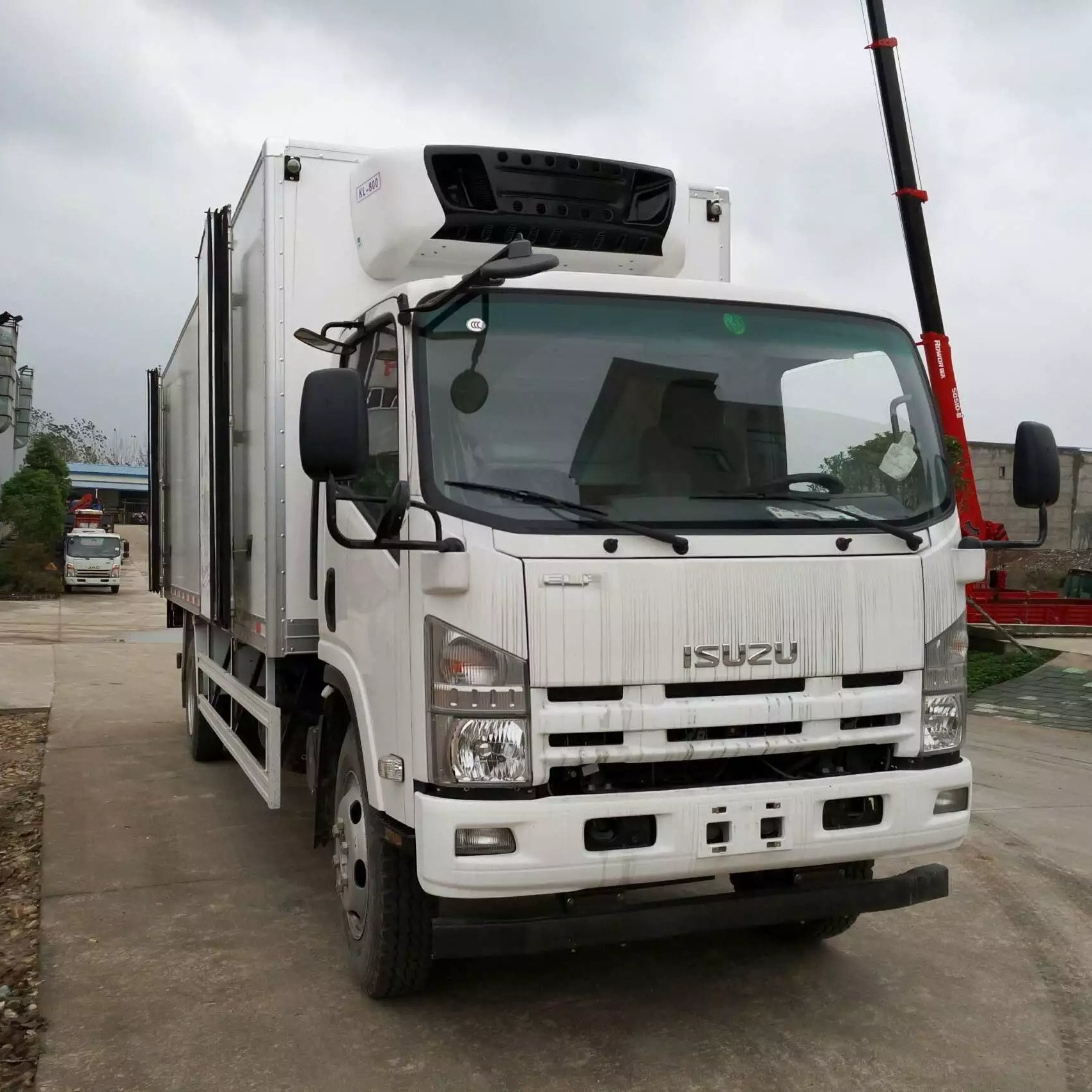 ISUZU  Food Meat Transportation Cooling Van truck