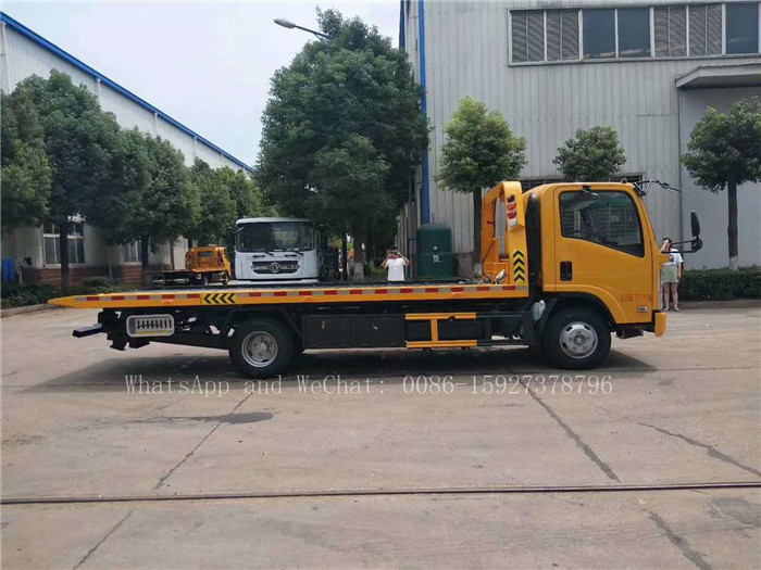 4 ton new isuzu flatbed tow trucks wreckers for sale