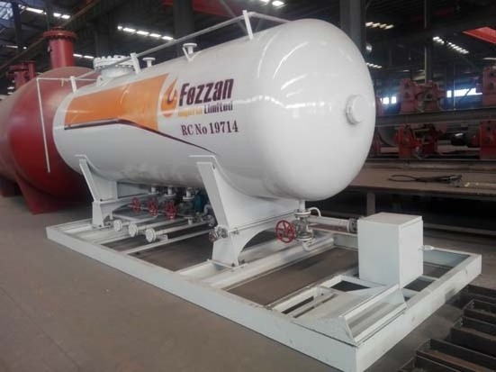 10 ton Lpg skid Filling station 20,000 liters LPG gas refilling Station