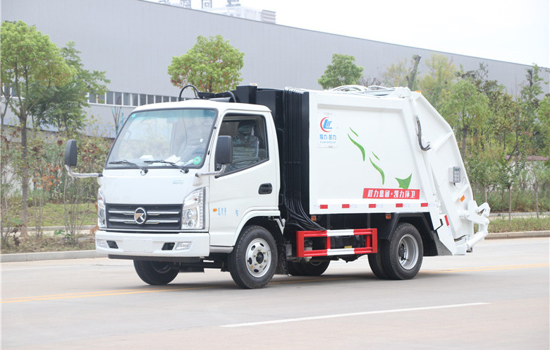 Factor Price Chinese 3Tons 4Ton 5Tons Mini Garbage Refuse Vehicle Garbage Compactor Truck