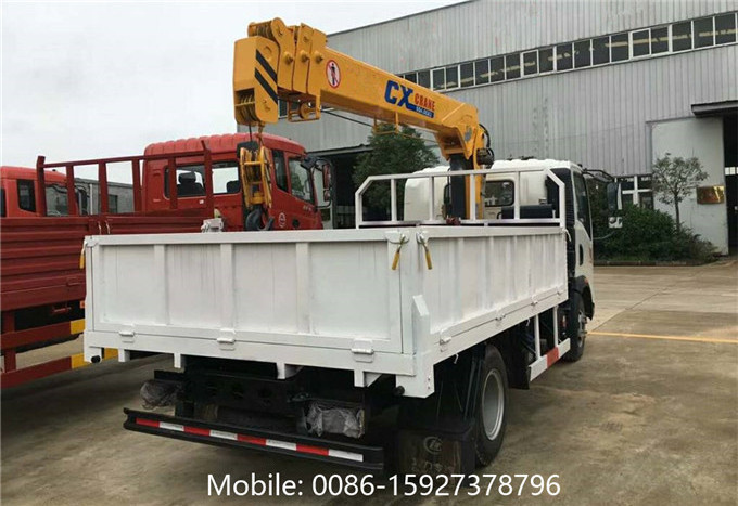 New HOWO truck crane 4 ton small dump trucks with crane