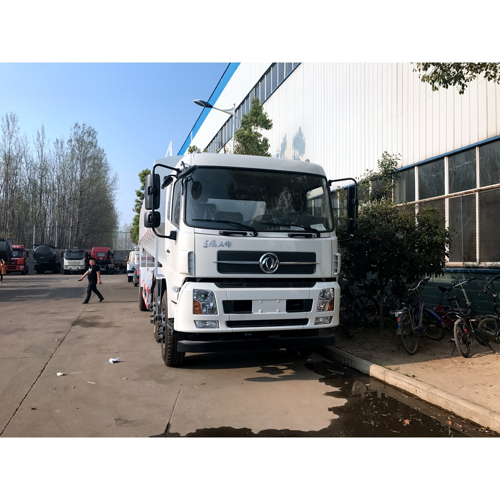 Dongfeng 15T  6X2 3000 Liters Bulk Feed Tank Truck chicken feed dilivery truck in low price