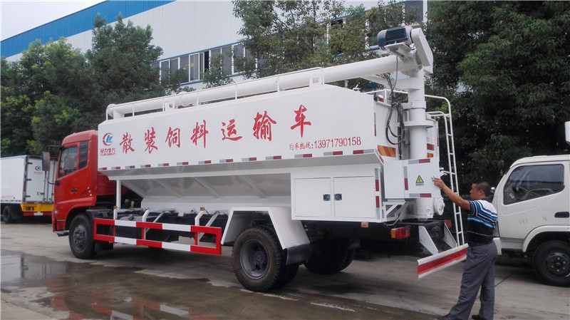 SHACMAN DONGFENG 25TON 6x4 35m3 FAW bulk feed transport truck farm feed delivery truck for sale