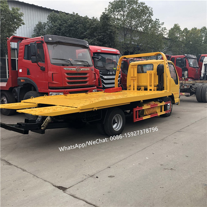 3ton 4 ton new japan ISUZU flatbed tow truck for sale